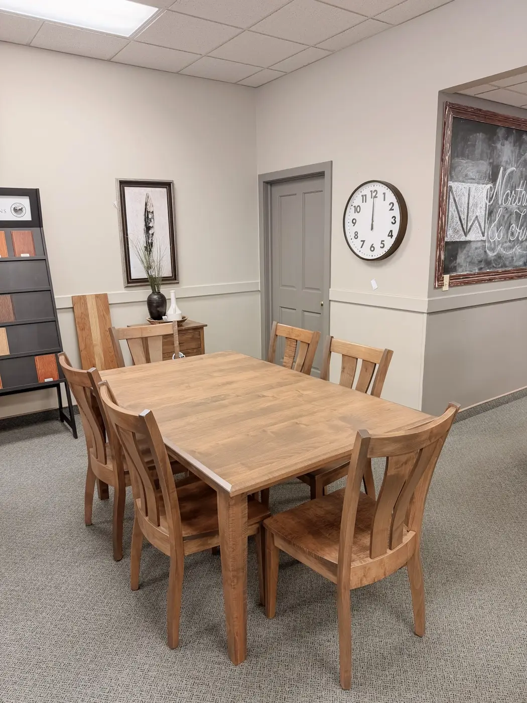 Fusion Designs hardwood dining table in Sioux Center, IA