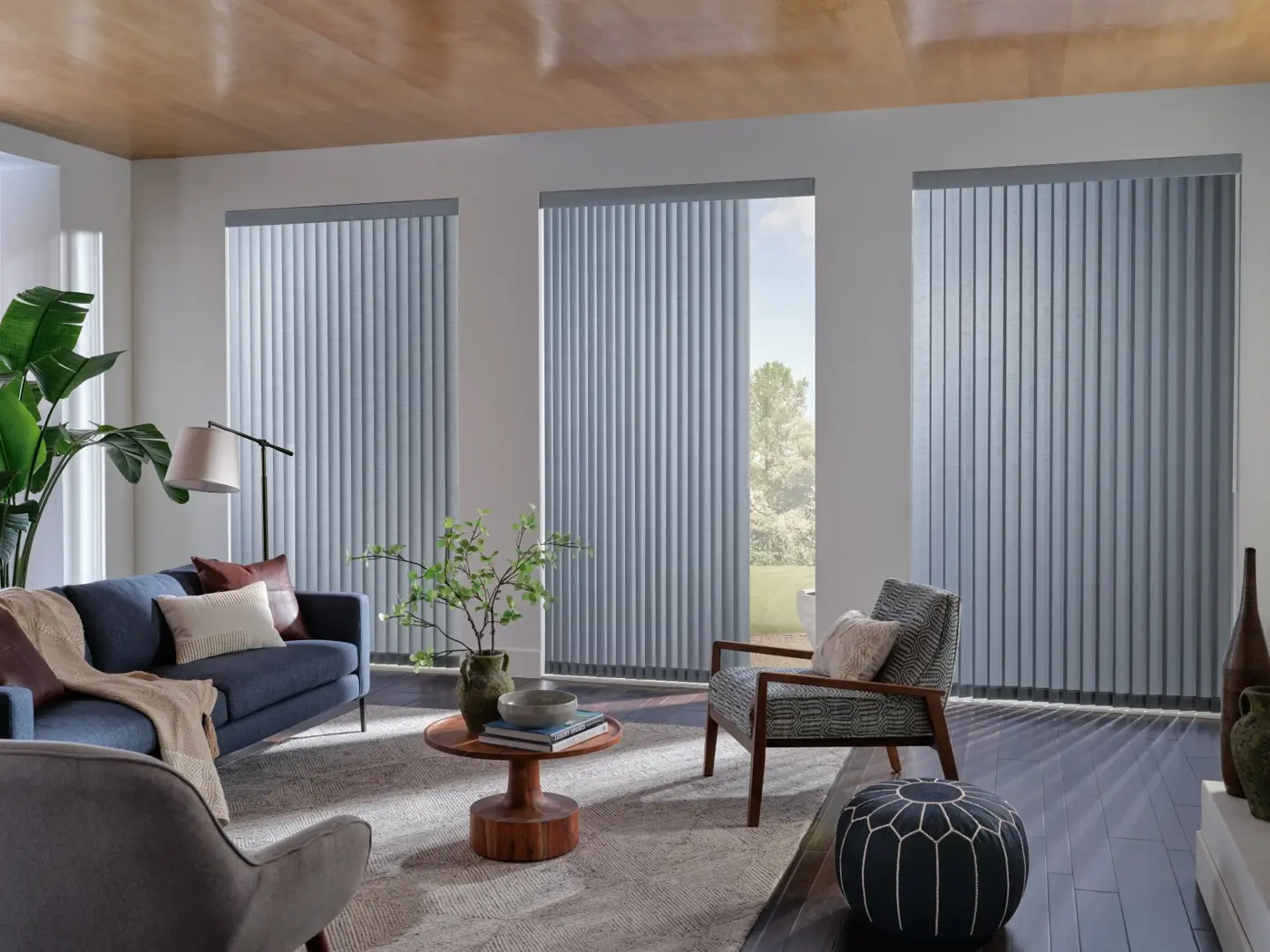 Hunter Douglas Somner vertical blinds in Sheldon, IA